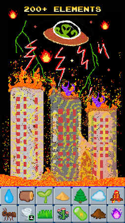 Game screenshot Sandbox Powder Alchemy Element apk download