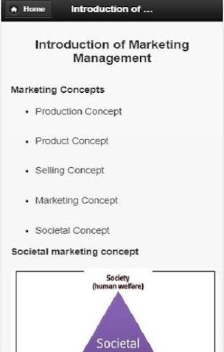 Marketing Management Screen 2
