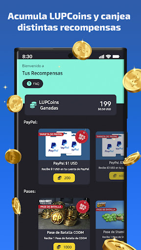 Android application LetUsPlay screenshort