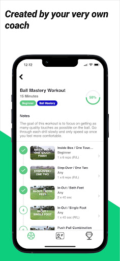 My Coach - Sports Training Screen 2