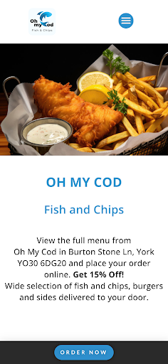 Android application Oh My Cod York screenshort