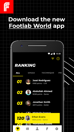 Footlab Screen 2