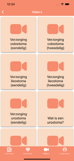 Stoma App Screen 2