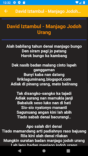 Lagu minang Davit Iztambul Mp3 HD - Offline