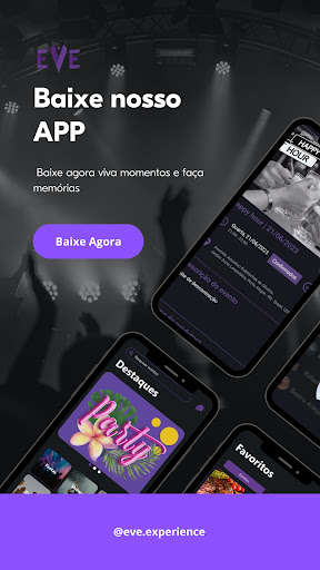 Android application EVE - eventos screenshort