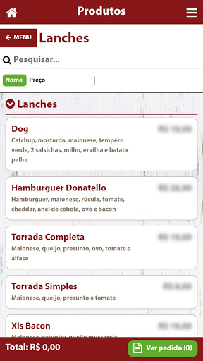 Restaurante Pizzaria Donatello Screen 2