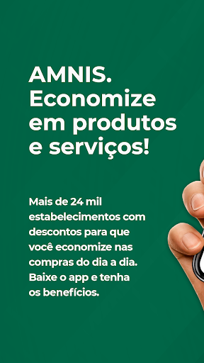 Android application Clube Amnis screenshort