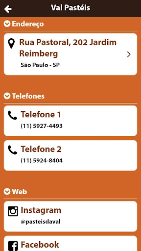 Val Pastéis Delivery Screen 3