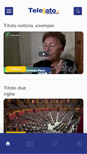 Android application Telejato screenshort