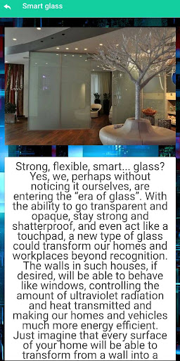 Android application Promising technologies screenshort