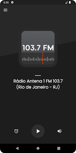 Android application Rádio Antena 1 FM 103.7 screenshort