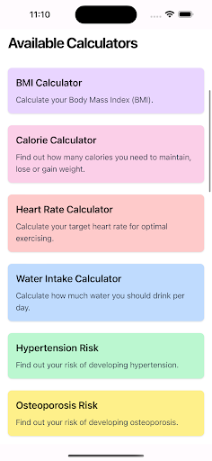 TrHealth Monitor Screen 3