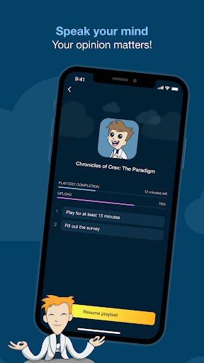 PlaytestCloud: Be a Playtester Screen 3