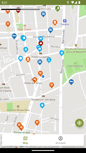 Android application Expedition screenshort