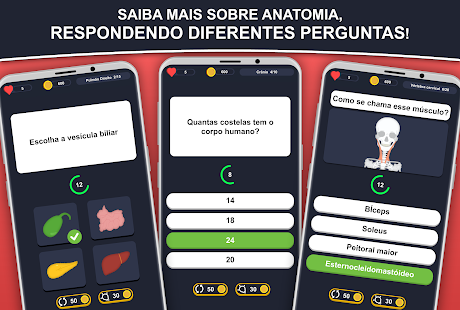 Visualização do aplicativo