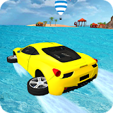 Water Surfer Car Floating Race icon