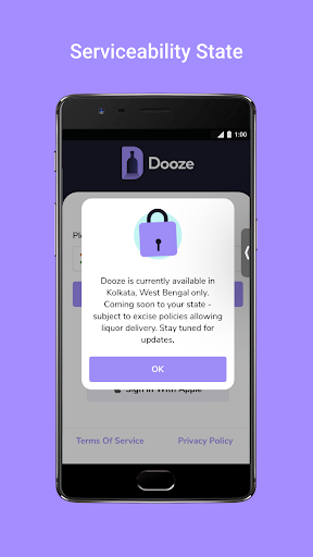 Dooze: Booze Delivered Screenshot 1 - AppWisp.com