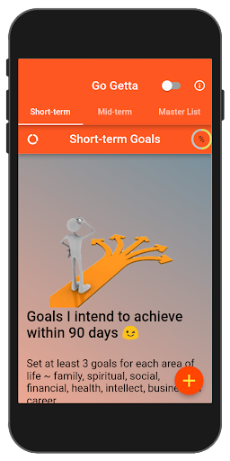 Android application Go Getta screenshort