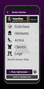 Armor Optimizer for Destiny 2