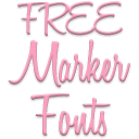 Marker Fonts for FlipFont free