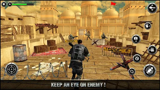 Army Games: 大戦 ゲーム 3d 銃撃 ガン 3D
