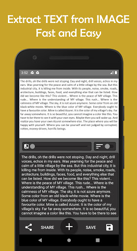 Android application OCR Image To Text Scanner screenshort