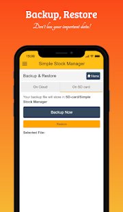 Simple Stock Manager Screenshot