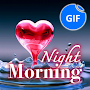 Gif Good Morning & Night Love