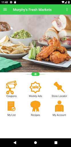 Android application Murphy's Fresh Markets screenshort