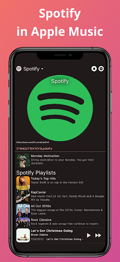 Android application Meows - Player for Apple Music screenshort