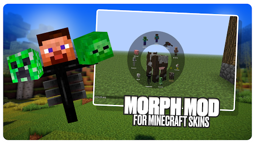 Imágen 1 Morph Mod for Minecraft Skins android