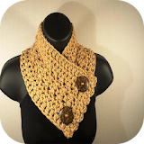 crochet scarf designs icon