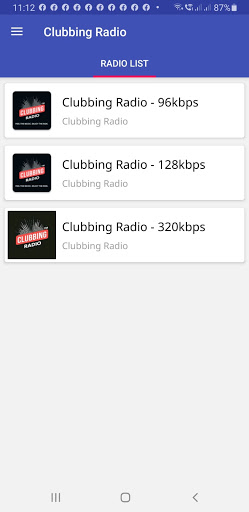 Clubbing Radio Screen 3