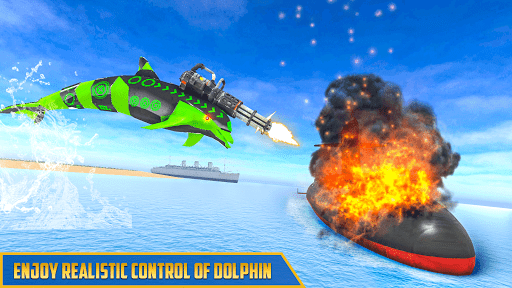 Dolphin Robot Transform: Robot War screenshots 15