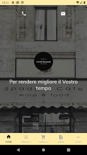 Caffè Spadari Screen 2