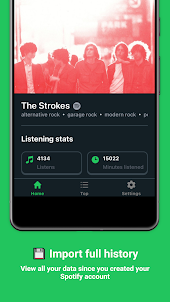 Trackify - Spotify Stats