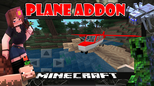 Plane Minecraft Mod Addon MCPE