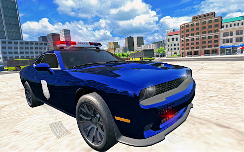 Real Dodge Police Car Game: Police Car Games 2022 1.1 APK screenshots 8