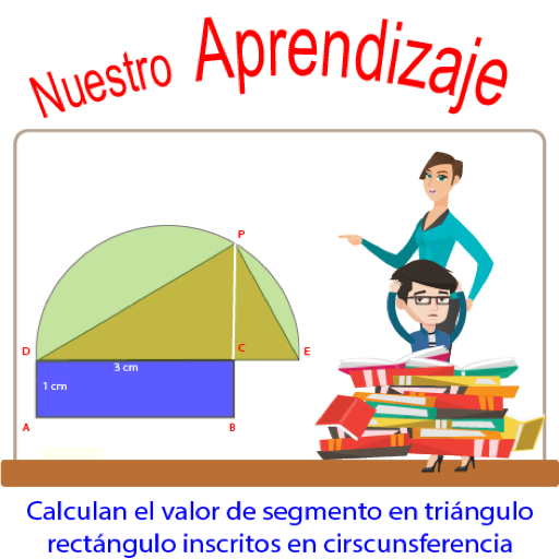 Calcula segmento triángulo ins logo