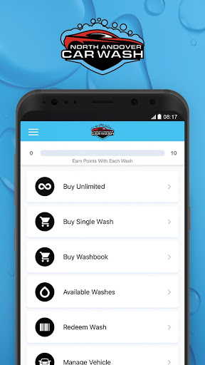 Android application North Andover Car Wash screenshort