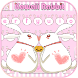 Kawaii Rabbit Keyboard icon