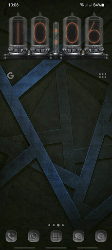Nixie Tube Clock Widget - Lite Screen 3