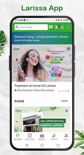 Larissa Aesthetic Center Screenshot 1 - AppWisp.com
