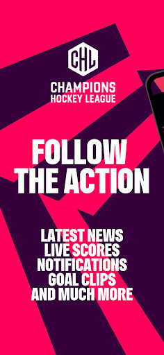 Android application Champions Hockey League screenshort