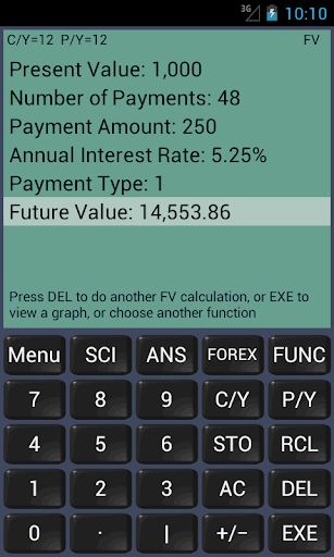 Financial Calculator FincCalc