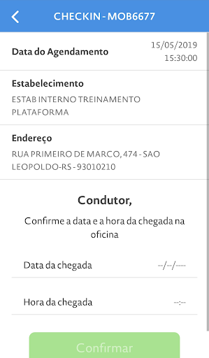 Ticket Log Manutenção Screen 2
