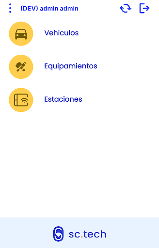 SC Tech APP Screen 2