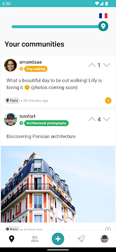 Android application Palam screenshort