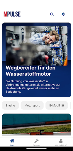 Android application MAHLE MPULSE screenshort