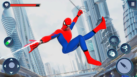 Flying Spider Hero Spider Game 1.0 APK + Mod (Unlimited money) untuk android